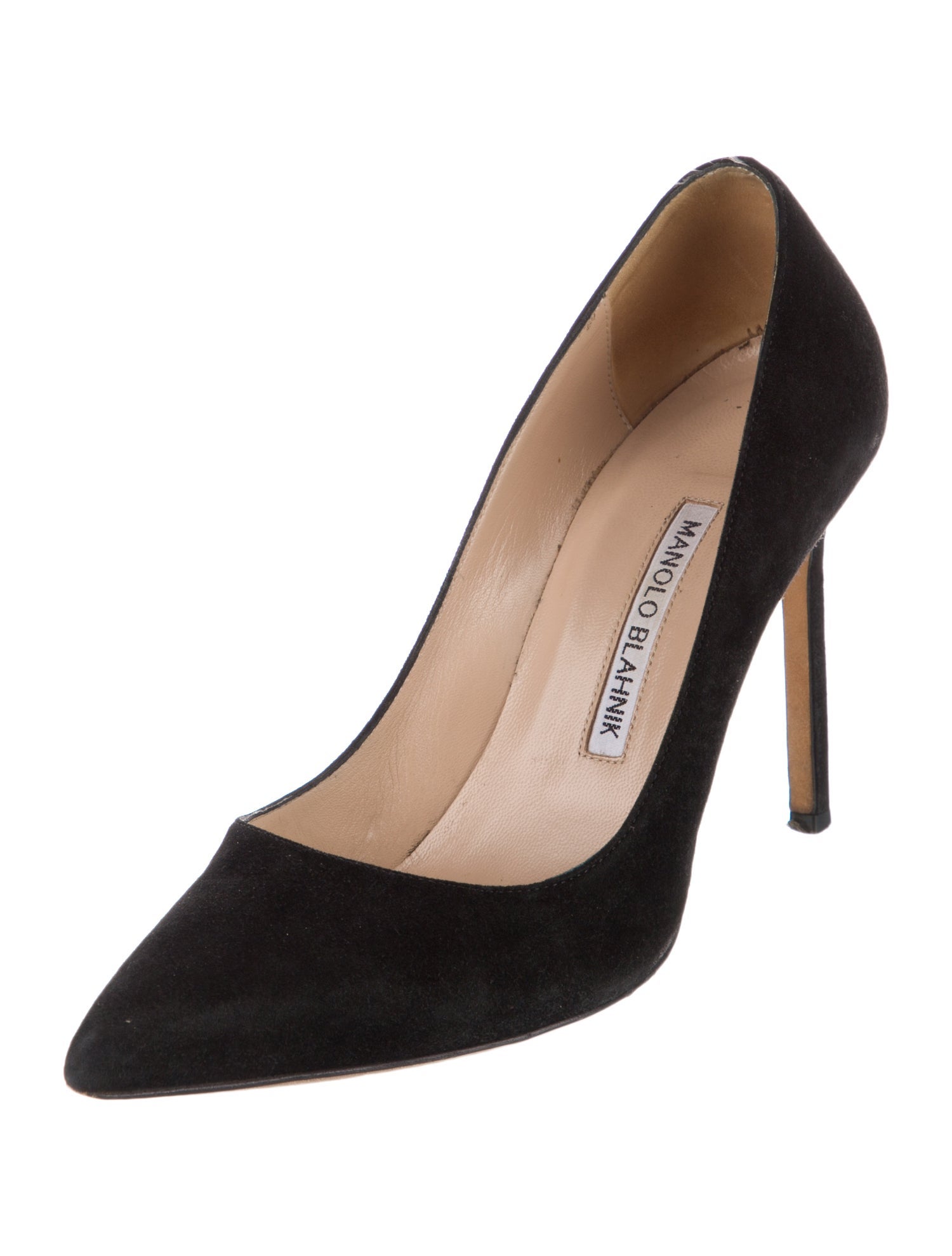 Manolo Blahnik Suede Pumps